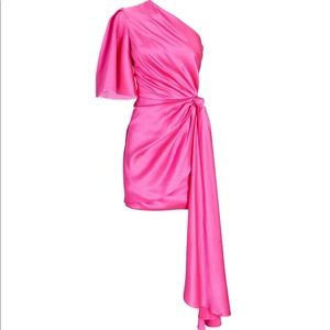 Solace London Marcie One-Shoulder Mini Dress. Only worn once, no alterations!